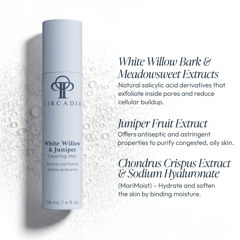 White Willow & Juniper Clearing Mist – 4 oz