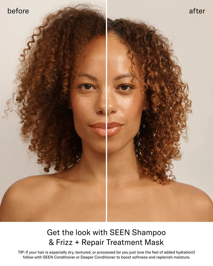 SEEN Frizz + Repair Treatment Mask, Fragrance Free