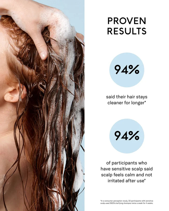 SEEN Scalp Clarifying Shampoo, Fragrance Free